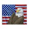 Stupell Industries Eagle's View Flag Canvas Wall Art Design by Paul Brent